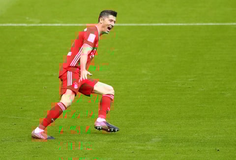 A Lewandowski le quedan dos jornadas para igualar y superar el récord de Müller y seguir sumando en la lucha por la Bota de Oro europea de esta temporada.