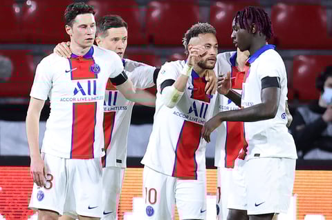 PSG se aleja del liderato de la Ligue 1 tras empate con Rennes