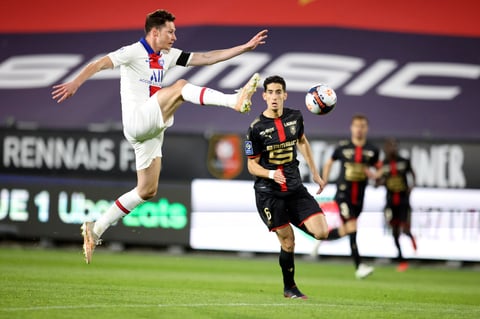 PSG se aleja del liderato de la Ligue 1 tras empate con Rennes