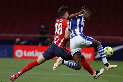 Atlético de Madrid derrota a la Real Sociedad y camina firme hacia el título de LaLiga