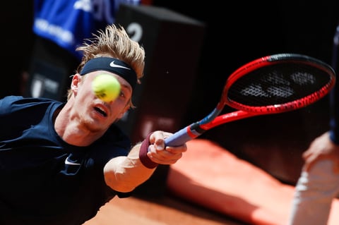Anuló dos bolas de partido este jueves ante el canadiense Denis Shapovalov 