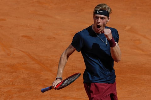 Anuló dos bolas de partido este jueves ante el canadiense Denis Shapovalov 