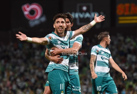 Santos Laguna vence a Rayados en la ida de Cuartos de Final