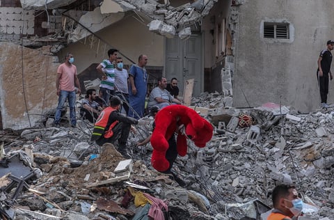 Bombardeos de Israel dejan al menos 42 muertos en Gaza