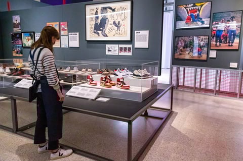 Sneakers Unboxed: Studio to Street exhibition preview at London Design Museum