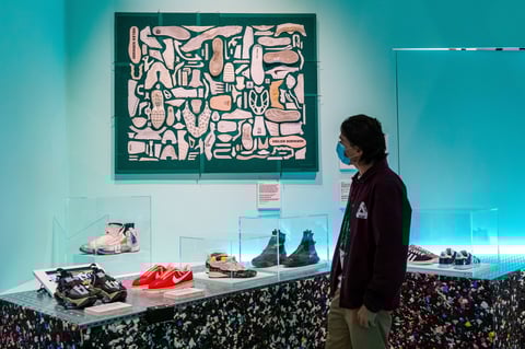 Sneakers Unboxed: Studio to Street exhibition preview at London Design Museum