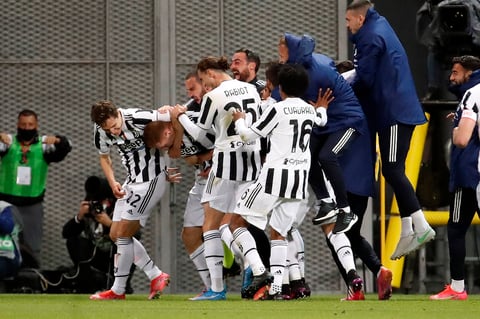 Juventus se impone al Atalanta y conquista su decimocuarta Copa Italia