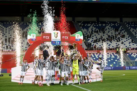 Juventus se impone al Atalanta y conquista su decimocuarta Copa Italia