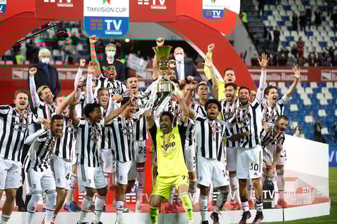Juventus se impone al Atalanta y conquista su decimocuarta Copa Italia