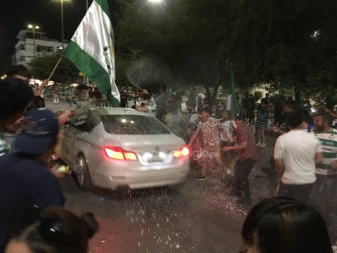 'Santosmanía' regresa a La Laguna para celebrar ventaja ante Puebla