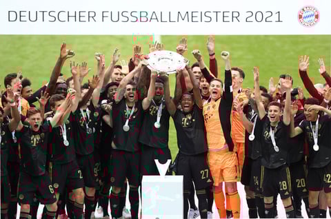 Bayern de Múnich recibe título de la Bundesliga