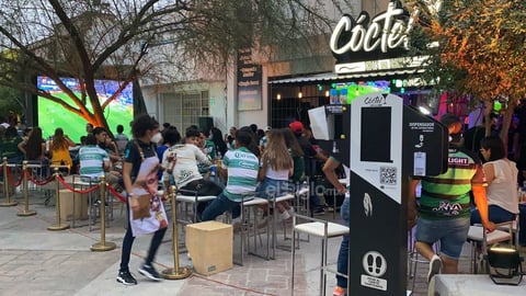 Restaurantes y bares de La Laguna se pintan de verdiblanco
