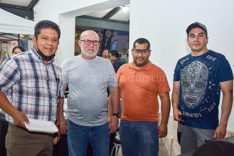 23052021 Felix Adame, Moises Armenta, Juan Carlos MartÍnez y Juan Guzmán.