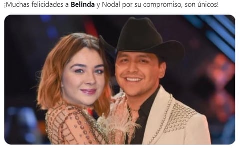 Christian Nodal y Belinda 