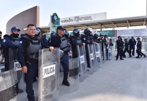 Listo el operativo para duelo en el Estadio Corona