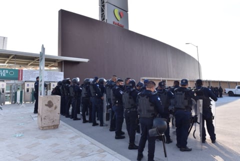 Listo el operativo para duelo en el Estadio Corona