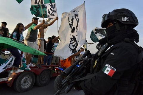 Afición de Santos Laguna vive ambiente de triunfo