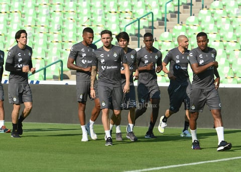 El entrenamiento fue regenerativo para aquellos elementos que vieron actividad en la ida de la final ante la Máquina Celeste.