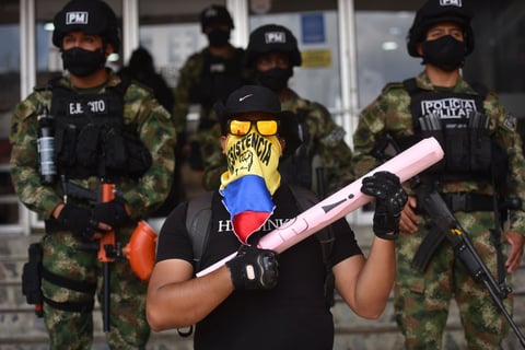 El desgaste marca una nueva jornada de Paro Nacional en Colombia
