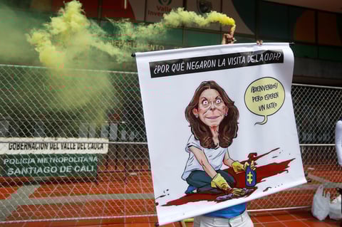 El desgaste marca una nueva jornada de Paro Nacional en Colombia