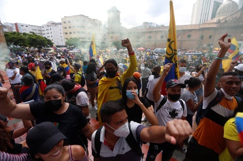 El desgaste marca una nueva jornada de Paro Nacional en Colombia