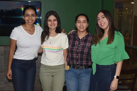 03062021 Vivi Zapico, Sofi Murillo, Katia Zapico, Mely Reyes.