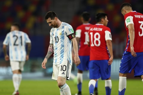 Empata Chile a Argentina en eliminatorias para Mundial de Qatar 2022