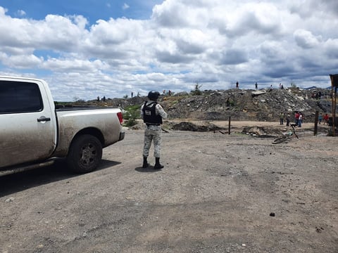 Colapsa mina en Múzquiz, Coahuila; hay siete mineros atrapados