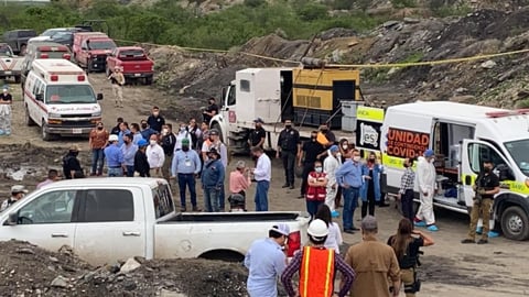 Colapsa mina en Múzquiz, Coahuila; hay siete mineros atrapados