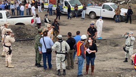 Colapsa mina en Múzquiz, Coahuila; hay siete mineros atrapados