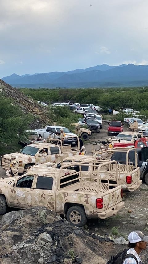 Colapsa mina en Múzquiz, Coahuila; hay siete mineros atrapados