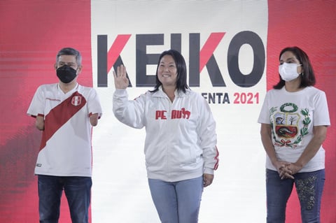 Resultados oficiales dan ligera ventaja a Keiko Fujimori en Perú