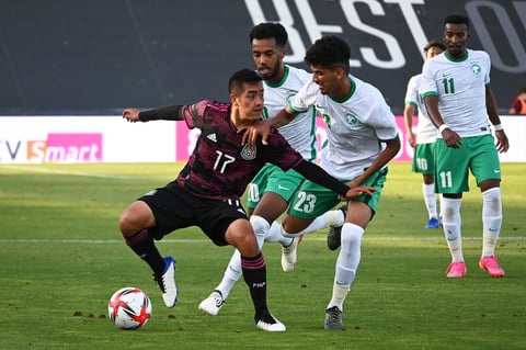 Selección Olímpica deja ir la victoria tras cobro penal de Arabia