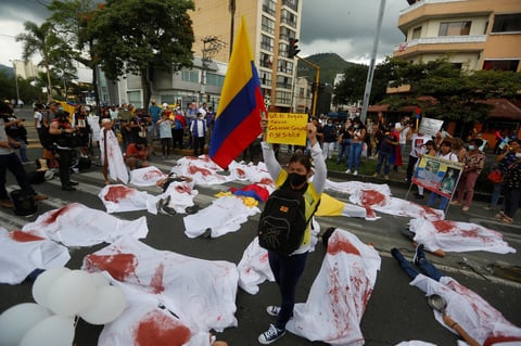 Revisa CIDH situación en Colombia tras represión de protestas