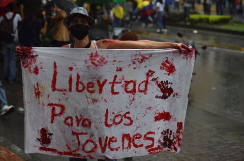 Revisa CIDH situación en Colombia tras represión de protestas