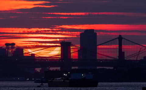 Partial Solar Eclipse in New York