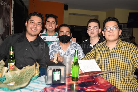 10062021 Daniel, Rodrigo, Emiliano, Maximiliano y Julio.