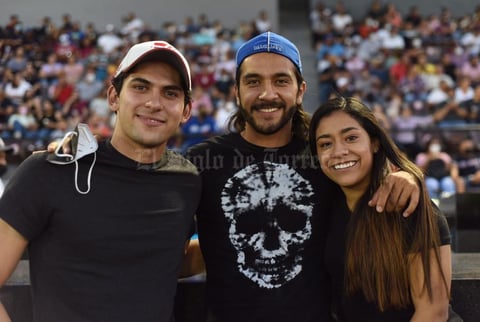 11062021  Denisse Sánchez, Santiago Ramos y José Fernández