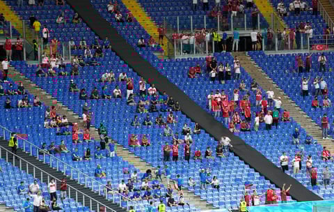 Así se vive el inicio de la Eurocopa 2020 en Roma