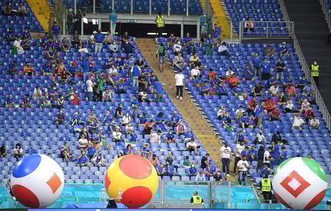 Así se vive el inicio de la Eurocopa 2020 en Roma