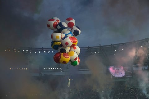 Andrea Bocelli fue el artista invitado 