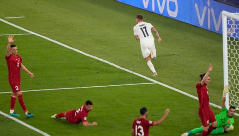 Italia esperó mucho el comienzo de esta Eurocopa de naciones