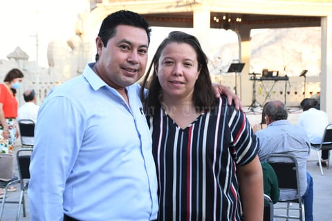 12062021 Saúl Mendoza y Susana Domínguez.