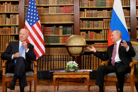 Biden y Putin mantienen su primer cara a cara en Ginebra