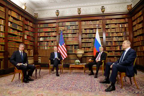 Biden y Putin mantienen su primer cara a cara en Ginebra