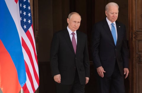 Biden y Putin mantienen su primer cara a cara en Ginebra