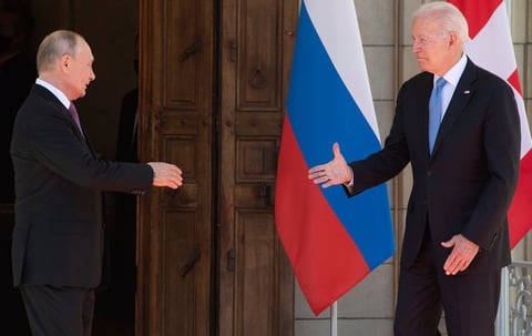Biden y Putin mantienen su primer cara a cara en Ginebra