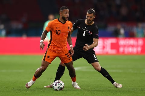 Memphis Depay y Denzel Dumfries anotan en triunfo de Holanda sobre Austria