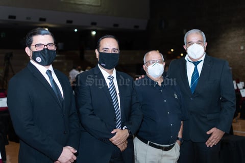 23062021 Ricardo Camara S.J., Armando Mercado, Luis Manrique S.J., Felix Giacoman.