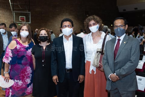23062021 Lorena Giacoman, Lucía Garza, Jorge Alina, Alejandra Díaz y Saúl Cuautle.
